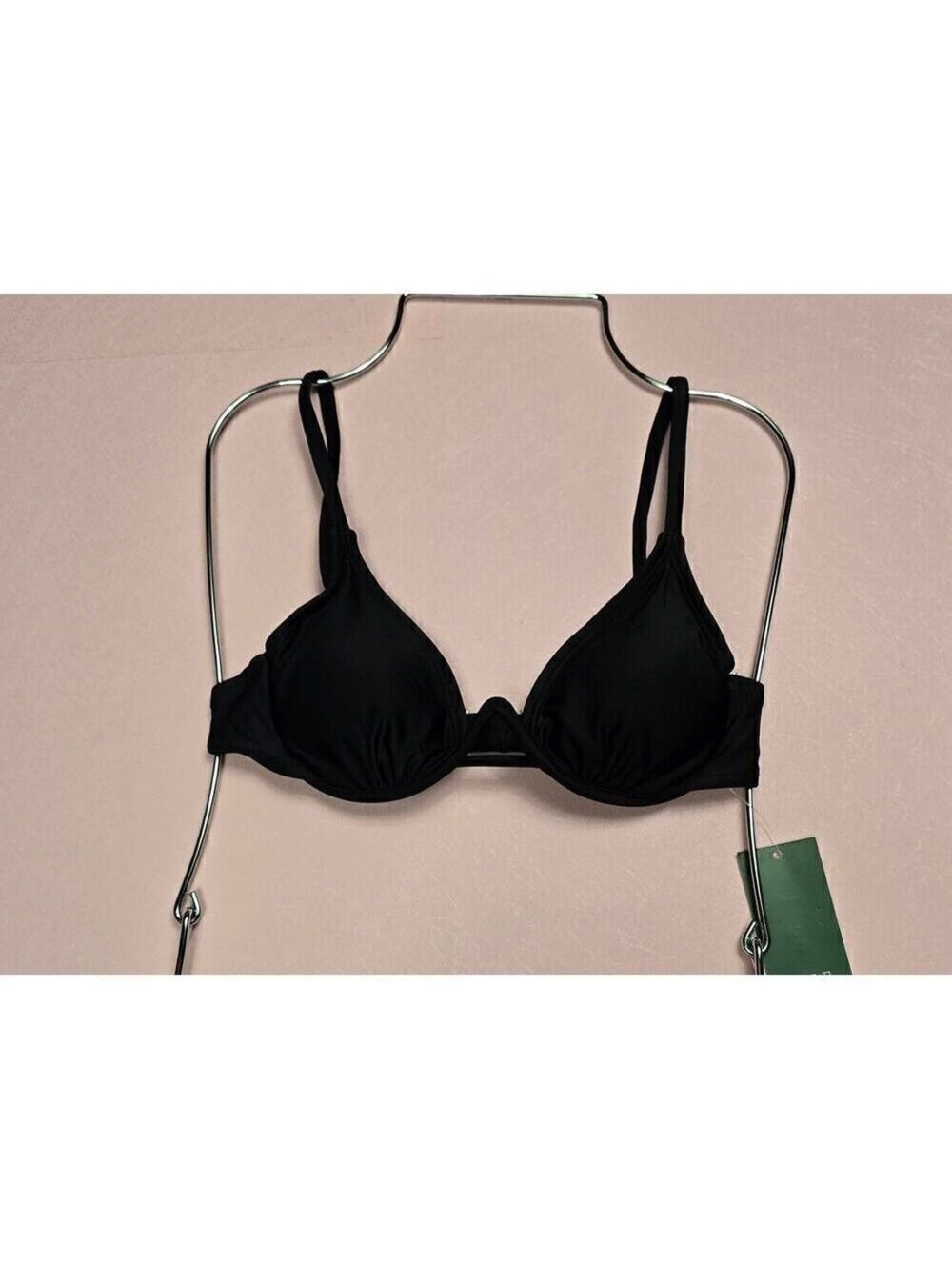 Wild Fable Underwired Black Bikini atop XXS